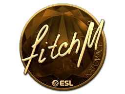 Sticker | fitch (Gold) | Katowice 2019 (Sticker | fitch (Gold) | Katowice 2019)