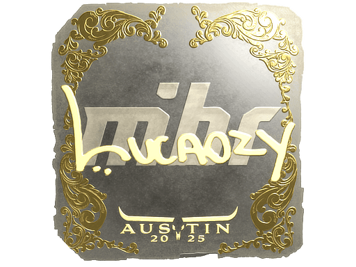 Sticker | Lucaozy (Gold) | Austin 2025 (Sticker | Lucaozy (Gold) | Austin 2025)