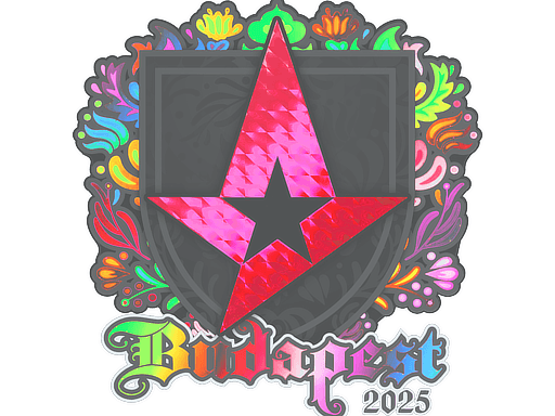 Sticker | Astralis (Holo) | Budapest 2025 (Sticker | Astralis (Holo) | Budapest 2025)