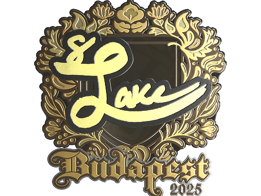 Sticker | Lake (Gold) | Budapest 2025 (Sticker | Lake (Gold) | Budapest 2025)