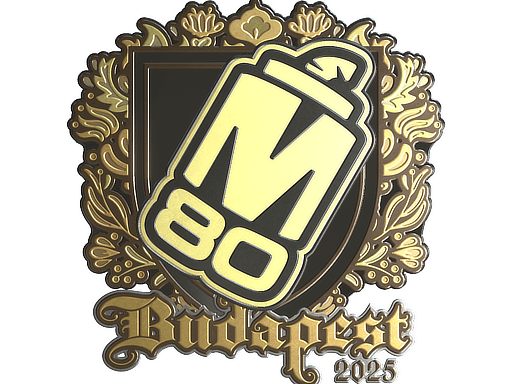Sticker | M80 (Gold) | Budapest 2025 (Sticker | M80 (Gold) | Budapest 2025)