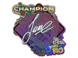 Sticker | Jame (Glitter, Champion) | Rio 2022 (Sticker | Jame (Glitter, Champion) | Rio 2022)
