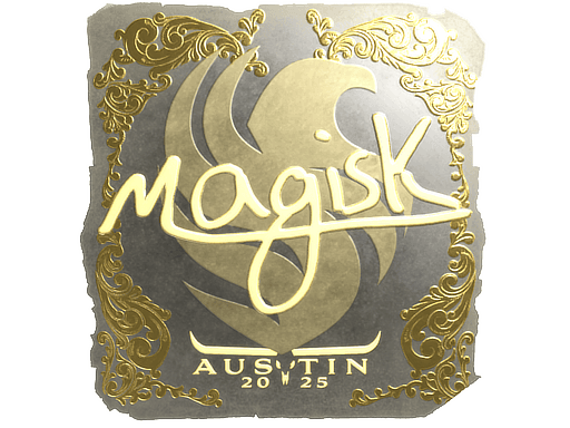 Sticker | Magisk (Gold) | Austin 2025 (Sticker | Magisk (Gold) | Austin 2025)