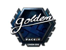 Sticker | Golden (Foil) | London 2018 (Sticker | Golden (Foil) | London 2018)