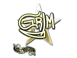 Sticker | Grim (Gold) | Paris 2023 (Sticker | Grim (Gold) | Paris 2023)