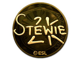 Sticker | Stewie2K (Gold) | Katowice 2019 (Sticker | Stewie2K (Gold) | Katowice 2019)