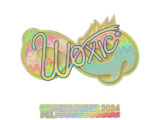 Sticker | woxic (Holo) | Copenhagen 2024 (Sticker | woxic (Holo) | Copenhagen 2024)