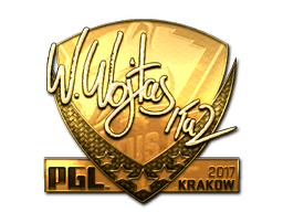Sticker | TaZ (Gold) | Krakow 2017 (Sticker | TaZ (Gold) | Krakow 2017)