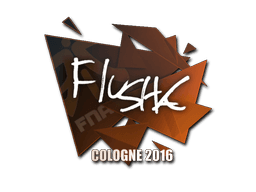 Sticker | flusha | Cologne 2016 (Sticker | flusha | Cologne 2016)