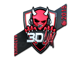 Sticker | 3DMAX (Foil) | Katowice 2015 (Sticker | 3DMAX (Foil) | Katowice 2015)