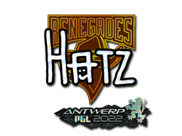 Sticker | hatz (Glitter) | Antwerp 2022 (Sticker | hatz (Glitter) | Antwerp 2022)