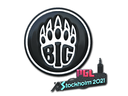 Sticker | BIG (Foil) | Stockholm 2021 (Sticker | BIG (Foil) | Stockholm 2021)