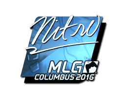 Sticker | nitr0 (Foil) | MLG Columbus 2016 (Sticker | nitr0 (Foil) | MLG Columbus 2016)