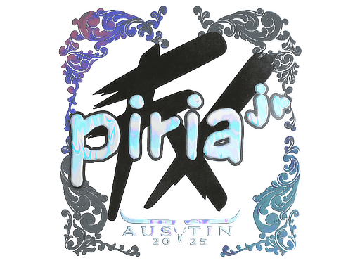 Sticker | piriajr (Holo) | Austin 2025 (Sticker | piriajr (Holo) | Austin 2025)