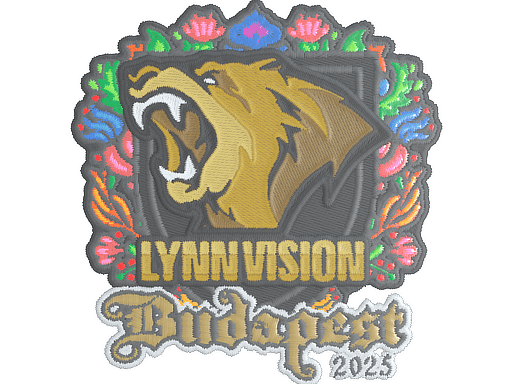 Sticker | Lynn Vision (Embroidered) | Budapest 2025 (Sticker | Lynn Vision (Embroidered) | Budapest 2025)