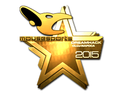 Sticker | mousesports (Gold) | Cluj-Napoca 2015 (Sticker | mousesports (Gold) | Cluj-Napoca 2015)