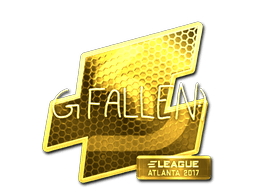 Sticker | FalleN (Gold) | Atlanta 2017 (Sticker | FalleN (Gold) | Atlanta 2017)