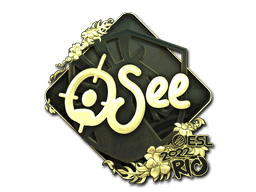 Sticker | oSee (Gold) | Rio 2022 (Sticker | oSee (Gold) | Rio 2022)