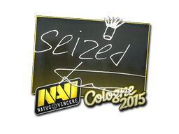 Sticker | seized | Cologne 2015 (Sticker | seized | Cologne 2015)