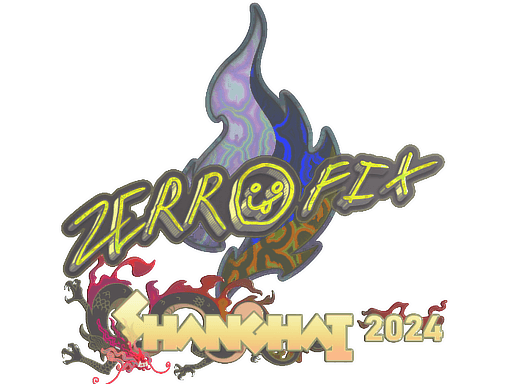 Sticker | zeRRoFIX (Holo) | Shanghai 2024 (Sticker | zeRRoFIX (Holo) | Shanghai 2024)