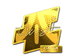 Sticker | twist (Gold) | Atlanta 2017 (Sticker | twist (Gold) | Atlanta 2017)