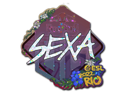 Sticker | nexa (Glitter) | Rio 2022 (Sticker | nexa (Glitter) | Rio 2022)