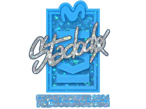 Sticker | stadodo (Glitter) | Copenhagen 2024 (Sticker | stadodo (Glitter) | Copenhagen 2024)