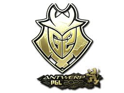 Sticker | G2 Esports (Gold) | Antwerp 2022 (Sticker | G2 Esports (Gold) | Antwerp 2022)