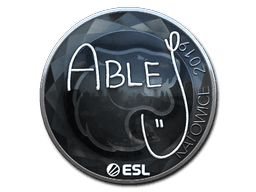 Sticker | ableJ (Foil) | Katowice 2019 (Sticker | ableJ (Foil) | Katowice 2019)
