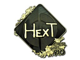 Sticker | HexT (Gold) | Rio 2022 (Sticker | HexT (Gold) | Rio 2022)