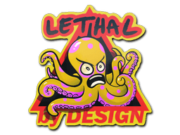 Sticker | Yellow Lethal (Sticker | Yellow Lethal)