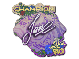 Sticker | Jame (Champion) | Rio 2022 (Sticker | Jame (Champion) | Rio 2022)