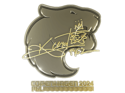 Sticker | KSCERATO (Gold) | Copenhagen 2024 (Sticker | KSCERATO (Gold) | Copenhagen 2024)
