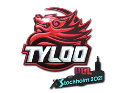 Sticker | Tyloo (Foil) | Stockholm 2021 (Sticker | Tyloo (Foil) | Stockholm 2021)