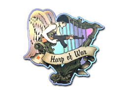 Sticker | Harp of War (Holo) (Sticker | Harp of War (Holo))