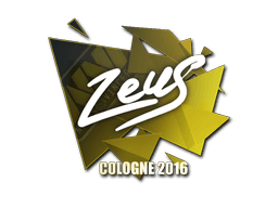 Sticker | Zeus | Cologne 2016 (Sticker | Zeus | Cologne 2016)
