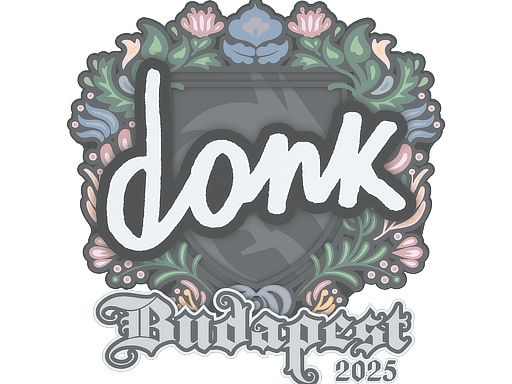 Sticker | donk | Budapest 2025 (Sticker | donk | Budapest 2025)