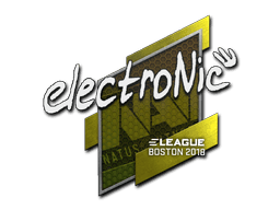 Sticker | electronic | Boston 2018 (Sticker | electronic | Boston 2018)