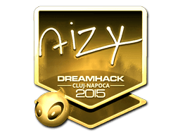 Sticker | aizy (Gold) | Cluj-Napoca 2015 (Sticker | aizy (Gold) | Cluj-Napoca 2015)