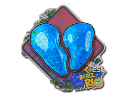 Sticker | 00 Nation (Glitter) | Rio 2022 (Sticker | 00 Nation (Glitter) | Rio 2022)