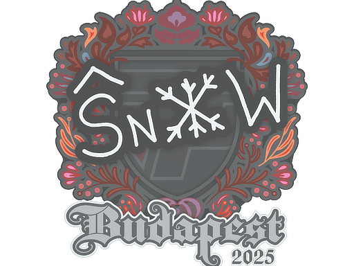 Sticker | snow | Budapest 2025 (Sticker | snow | Budapest 2025)