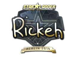 Sticker | Rickeh (Gold) | Berlin 2019 (Sticker | Rickeh (Gold) | Berlin 2019)