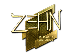 Sticker | zehN (Gold) | Boston 2018 (Sticker | zehN (Gold) | Boston 2018)