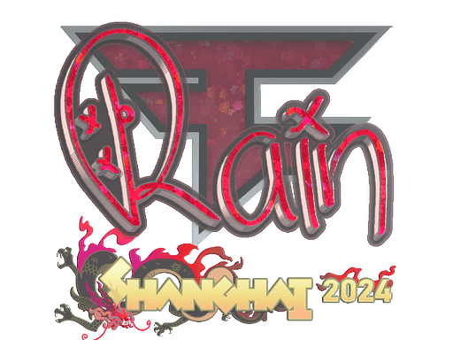 Sticker | rain (Glitter) | Shanghai 2024 (Sticker | rain (Glitter) | Shanghai 2024)