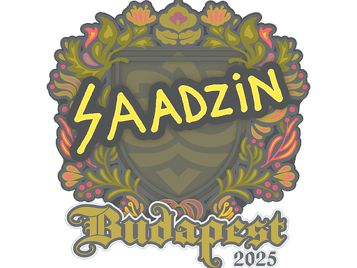 Sticker | saadzin | Budapest 2025 (Sticker | saadzin | Budapest 2025)