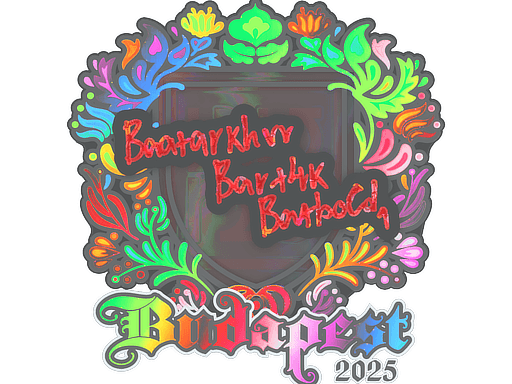 Sticker | Bart4k (Holo) | Budapest 2025 (Sticker | Bart4k (Holo) | Budapest 2025)