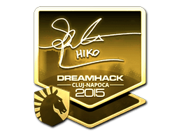 Sticker | Hiko (Gold) | Cluj-Napoca 2015 (Sticker | Hiko (Gold) | Cluj-Napoca 2015)