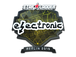 Sticker | electronic (Foil) | Berlin 2019 (Sticker | electronic (Foil) | Berlin 2019)