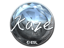 Sticker | Kaze (Foil) | Katowice 2019 (Sticker | Kaze (Foil) | Katowice 2019)