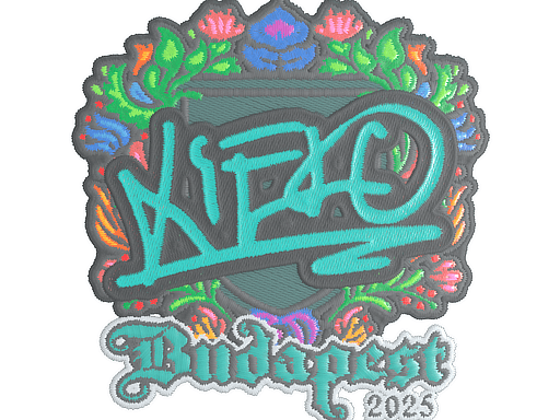 Sticker | xiELO (Embroidered) | Budapest 2025 (Sticker | xiELO (Embroidered) | Budapest 2025)